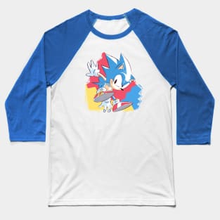 the blue blur Baseball T-Shirt